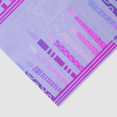 Happy Hanukkah Seidenpapier (Detail)