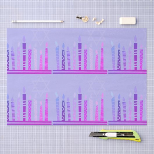 Happy Hanukkah Seidenpapier (Handwerk)