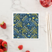 Happy Hanukkah Serviette (Beispiel)