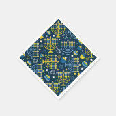 Happy Hanukkah Serviette (Ecke)