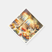 Happy Hanukkah Serviette (Ecke)