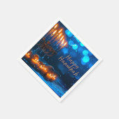 Happy Hanukkah Serviette (Ecke)
