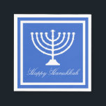 Happy Hanukkah Serviette<br><div class="desc">Happy Hanukkah</div>