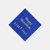 Happy Hanukkah Serviette (Ecke)