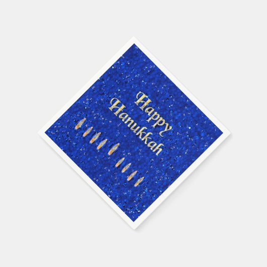 Happy Hanukkah Serviette (Ecke)