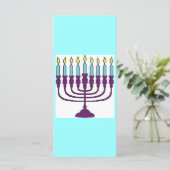 Happy Hanukkah Shalom (Stehend Vorderseite)