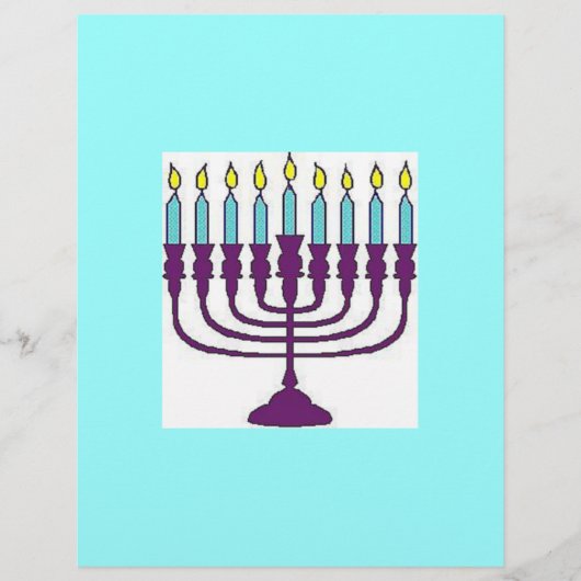 Happy Hanukkah Shalom Flyer (Vorne)