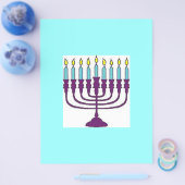 Happy Hanukkah Shalom Flyer (Einzeln)
