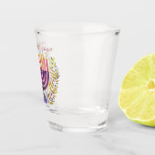 Happy Hanukkah Shot Glass Schnapsglas (Rechts)