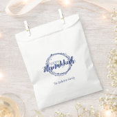 Happy Hanukkah Snow Bubbles Holiday Favor Bags Geschenktütchen (Ausgeschnitten)