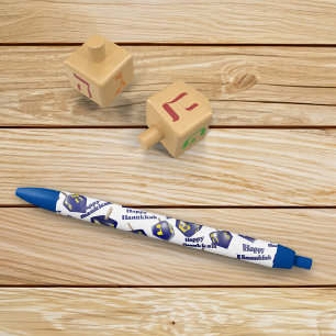 Happy Hanukkah Spinning Dreidel Kugelschreiber