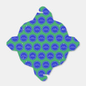 Happy Hanukkah Star Circle Geschenkschachtel (Ungefaltet)