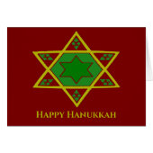 Happy Hanukkah, Star von David (Vorderseite (Horizontal))