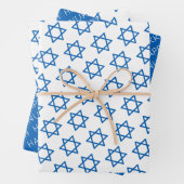 Happy Hanukkah Star von David Holiday Faith Geschenkpapier Set (Beispiel)