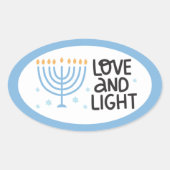 Happy Hanukkah Stickers (Vorderseite)