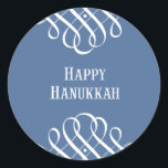 Happy Hanukkah Stickers<br><div class="desc">Happy Hanukka!</div>