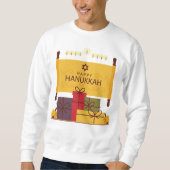 Happy Hanukkah Sweatshirt (Vorderseite)