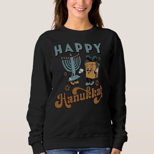 Happy Hanukkah Sweatshirt (Vorderseite)