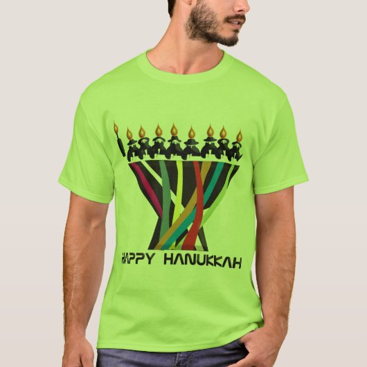 Happy Hanukkah T-Shirt (Vorderseite)