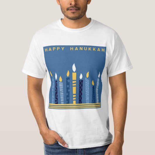 Happy Hanukkah T-Shirt (Vorderseite)