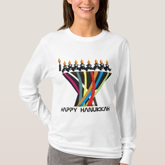 Happy Hanukkah T-Shirt (Vorderseite)