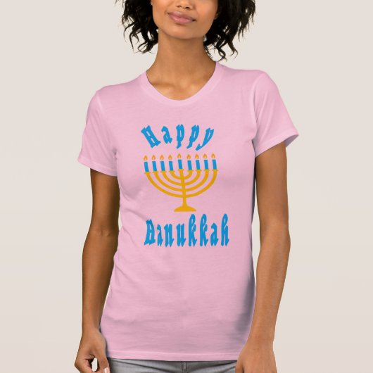 Happy Hanukkah T-Shirt (Vorderseite)
