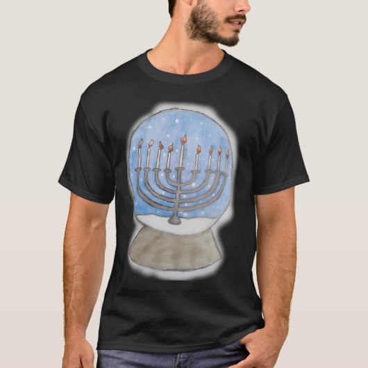 Happy Hanukkah T-Shirt (Vorderseite)