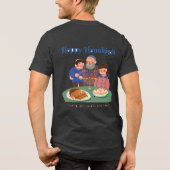 Happy Hanukkah T - Shirt (Rückseite)