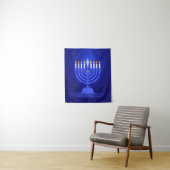 Happy Hanukkah Tapestry Wandteppich (Beispiel)
