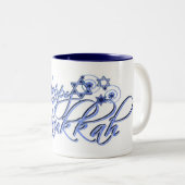 Happy Hanukkah Tasse (VorderseiteRechts)