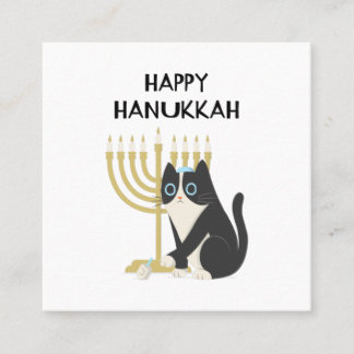 HAPPY HANUKKAH TELEFONNUMMERKARTE