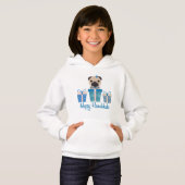 Happy Hanukkah Text.png Hoodie (Vorne ganz)