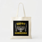 Happy Hanukkah Tragetasche (Vorne)