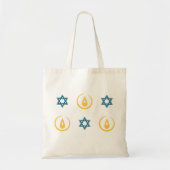 Happy Hanukkah Tragetasche (Vorne)