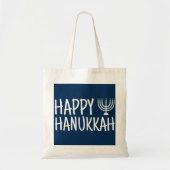 Happy Hanukkah Tragetasche (Vorne)
