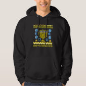 Happy Hanukkah Ugly Hoodie (Vorderseite)