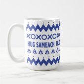 Happy Hanukkah "Ugly Sweater" Tasse (Links)