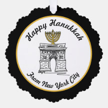 Happy Hanukkah von NYC Menorah Washington Square