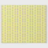 Happy Hanukkah Wrapping Paper Geschenkpapier (Flach)