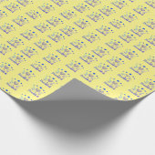 Happy Hanukkah Wrapping Paper Geschenkpapier (Ecke)