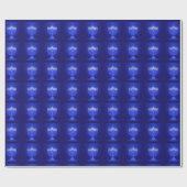 Happy Hanukkah Wrapping Paper Geschenkpapier (Flach)