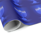 Happy Hanukkah Wrapping Paper Geschenkpapier (Rolleneckpunkt)