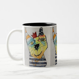 Happy Happy 11oz Mug Zweifarbige Tasse