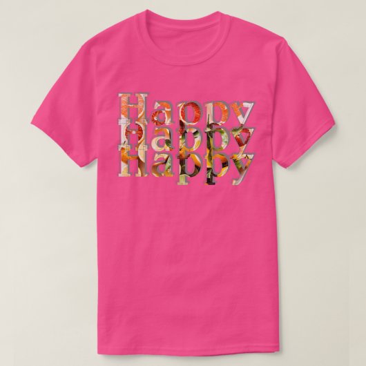 Happy Happy 1 T-Shirt (Design vorne)