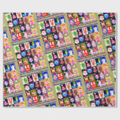 Happy happy holidays!! geschenkpapier (Flach)