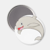 Happy Harbour Porpoise Magnet (Vorderseite/Rückseite)