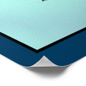 Happy Harmony Gandhi Zitat Poster (Ecke)