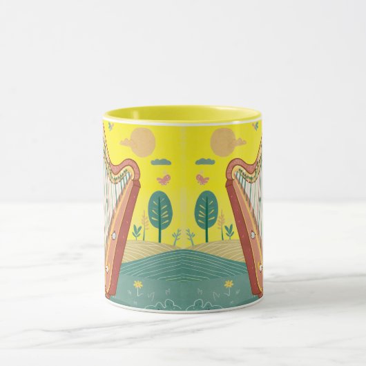 Happy Harp Mug Tasse (Zentrum)