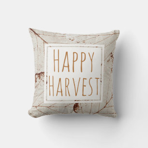 Happy Harvest Leaf Skelette - Personalisiert Kissen