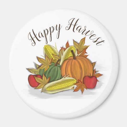 Happy Harvest Magnet (Vorne)
